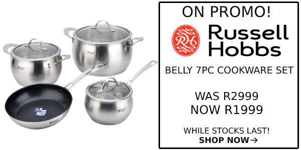russell hobbs belly 7pc cookware set